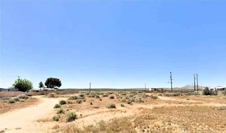 Land For Sale in 27308, Nudgent Street, Boron, California