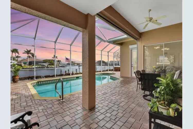 Buy House in Cape Coral with Pool and Boat Dock