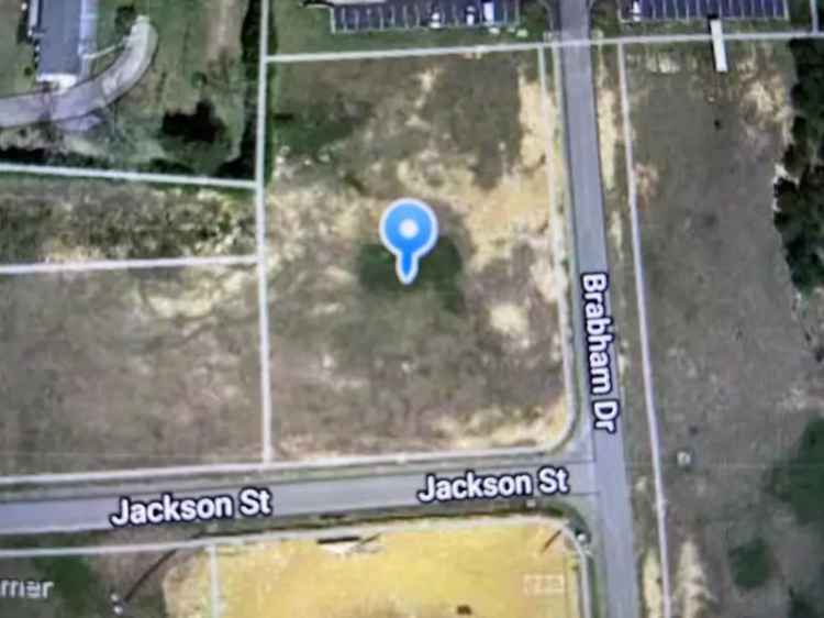 Buy Lot in Enterprise with Frontage on Jackson and Brabham Streets