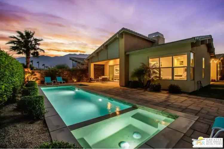 Buy Modern Home in Palm Springs with Stunning Outdoor Space