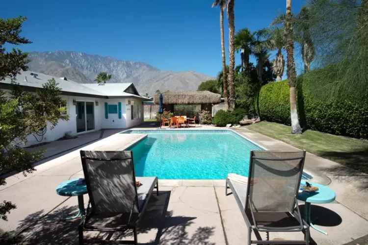 Buy house Palm Springs 3 bed 2 bath with pool and mountain views