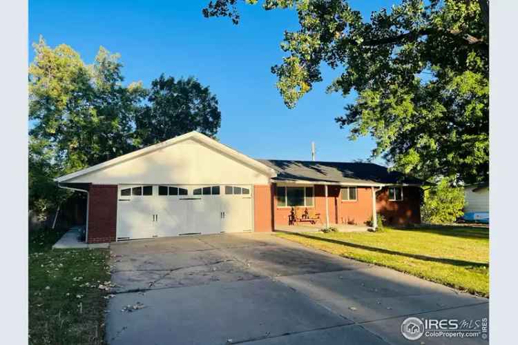 Buy Brick Ranch Home in Fort Collins with Lake Views and Upgrades