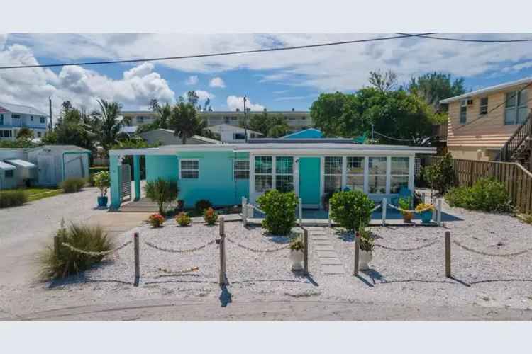 Investor Opportunity Buy Beach Cottage Manasota Key with Water Views