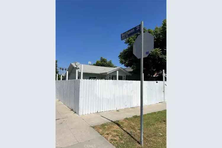 Development Opportunity Buy Corner Lot Two Units Culver City