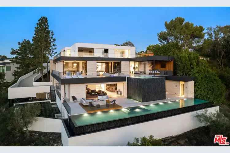 Buy Stunning Home in Bel Air Holmby Hills with Pools and Scenic Views