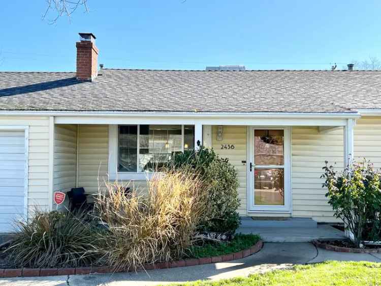 Rent Charming 2 Bedroom Home in Sacramento with Large Yard and Fireplace