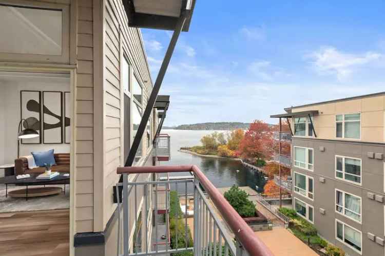 Rent Apartments on Lake Washington with Waterfront Retreat Features