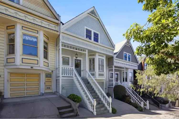 Buy Victorian Home in Dolores Heights with Expansive Garden and Views