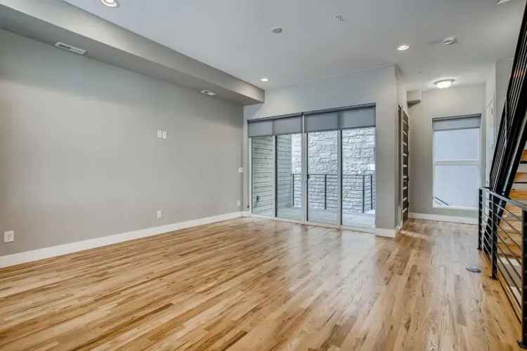 Rent Upscale Modern Townhouse in Denver with Rooftop Patio and Garage