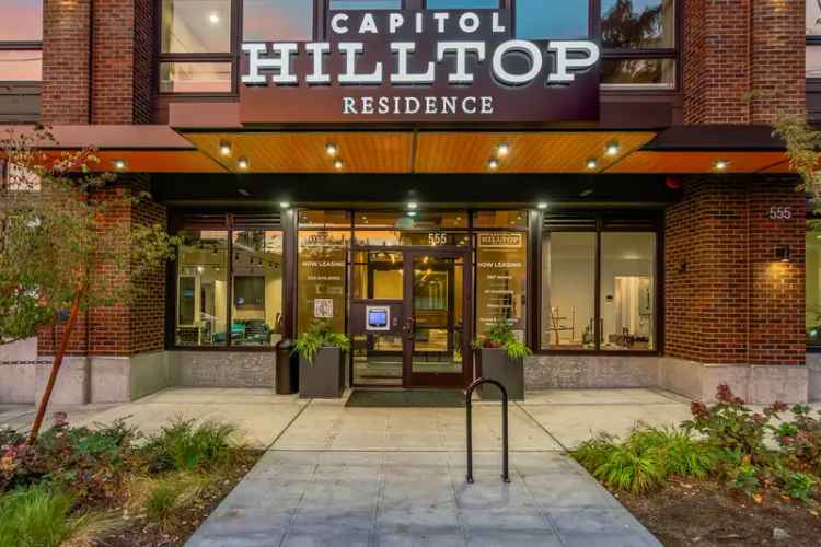 Rent Capitol Hill Apartments with Stunning Views and Rooftop Amenities