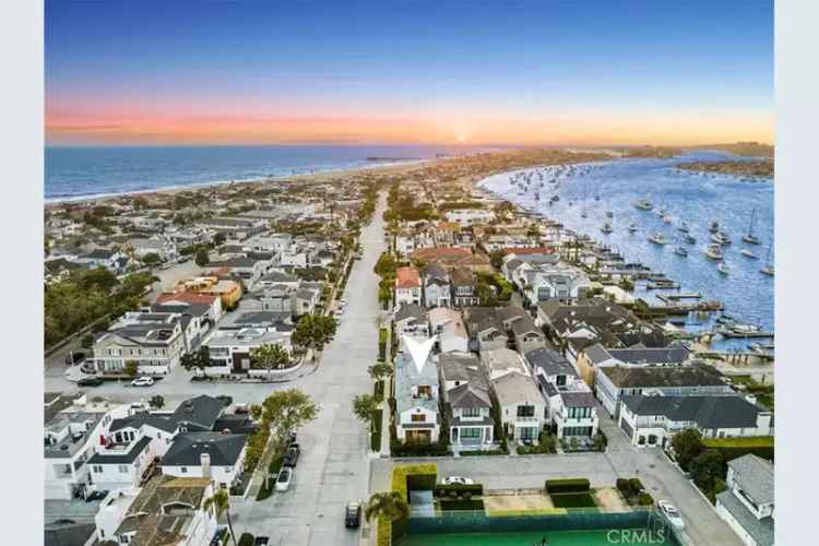 Buy home in Balboa Peninsula Point with ocean views and spacious design