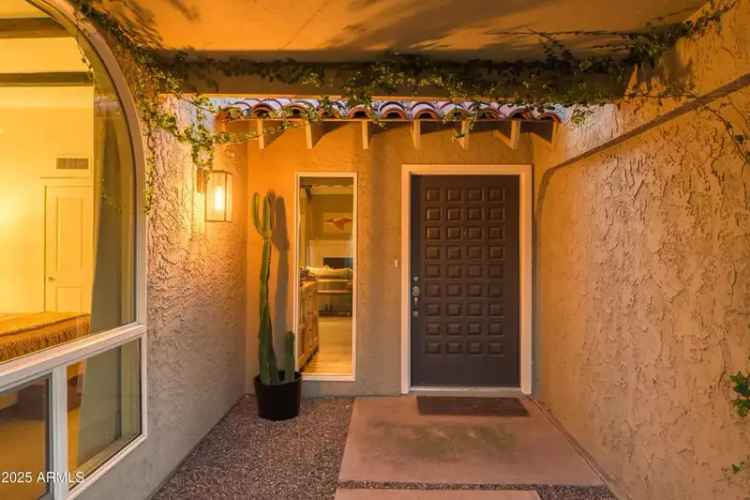 Buy home in Scottsdale Resort Corridor with modern features and great location