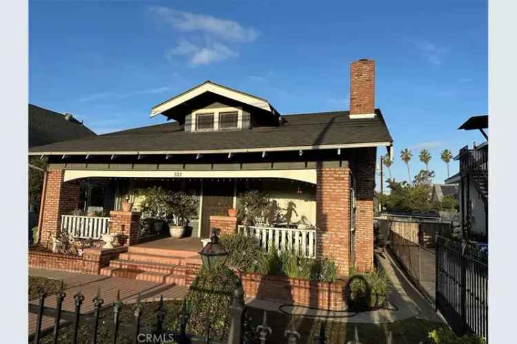 Buy Family Home Near Downtown L A with Unique Craftsman Style Features