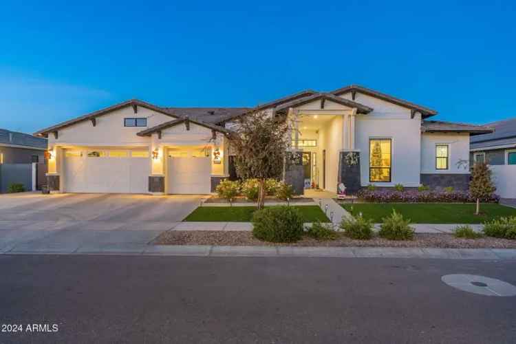 Buy Multi-Generational Estate in Queen Creek with Private Guest Casita