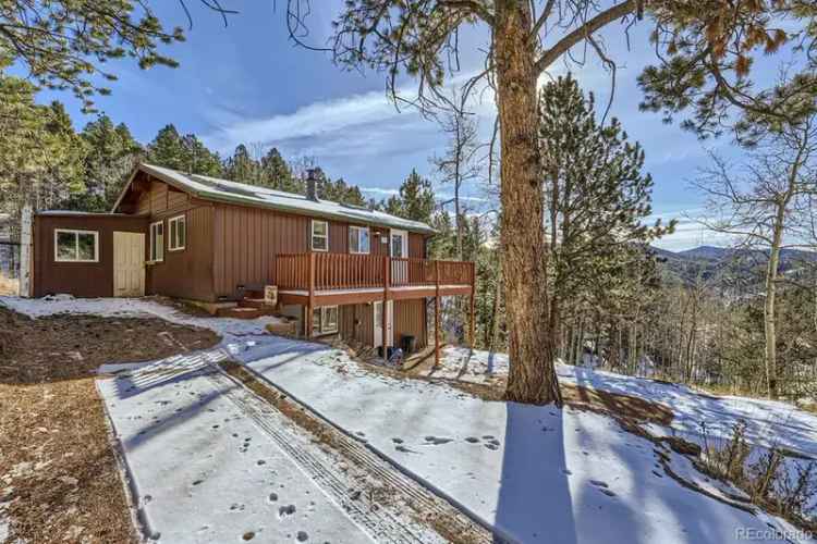 Buy Rustic Cabin in Colorado with Modern Comfort and Four Bedrooms