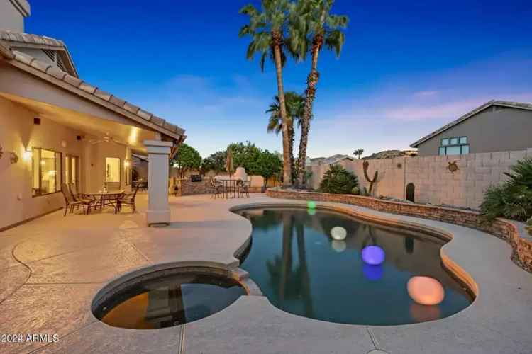 Buy Single Level Home in Ahwatukee Foothills with Backyard Oasis