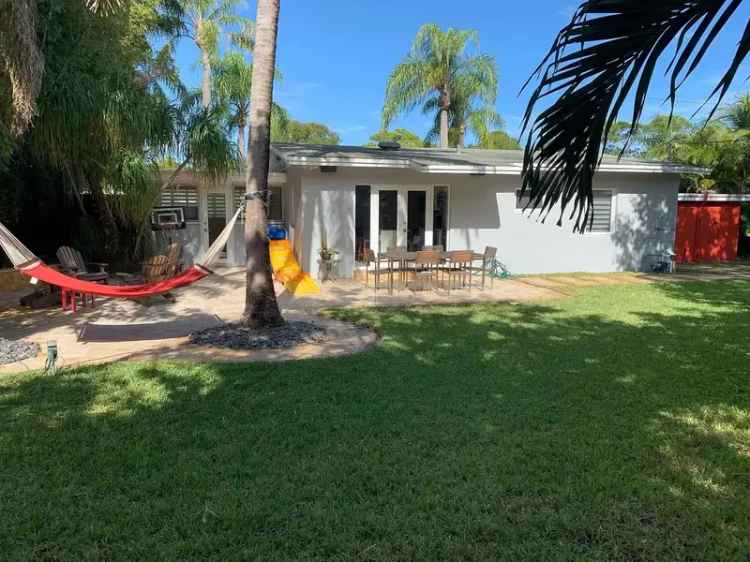 Rent Beautiful Remodeled Home in East Wilton Manors with Huge Lot