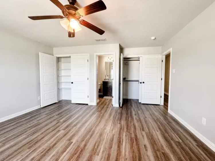 Rent three-bedroom townhomes in serene West Park community