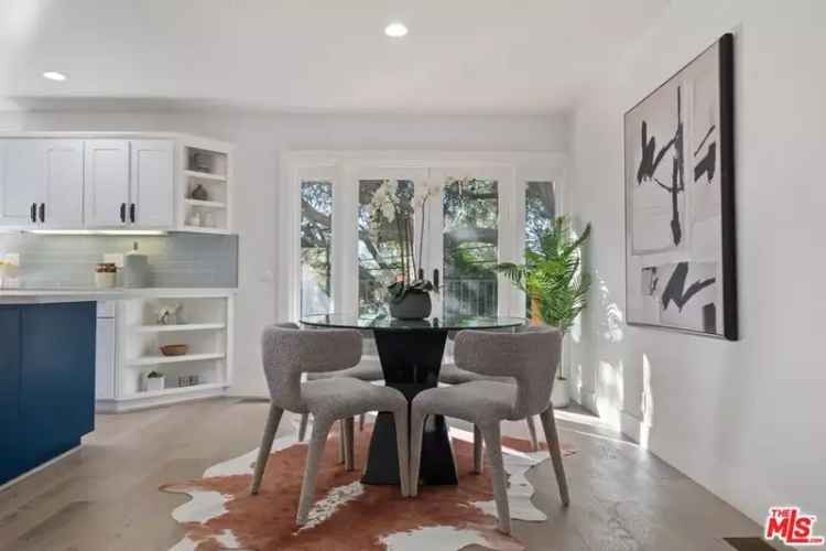 Remodeled house for sale in Topanga with large lot and scenic backyard