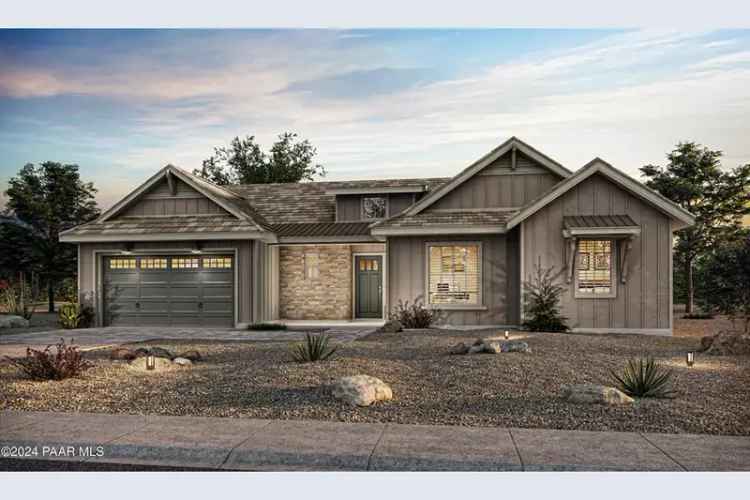 Buy modern house in Prescott Lakes with golf course views and amenities