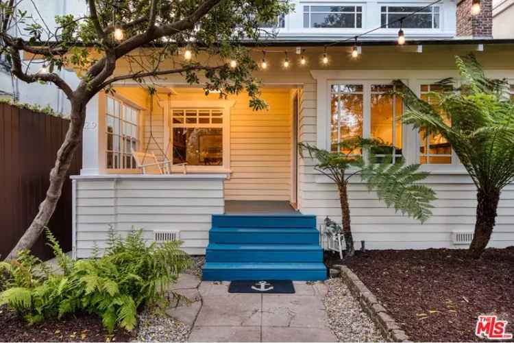 Buy Craftsman House in Venice Beach with Vintage Charm and Modern Comfort