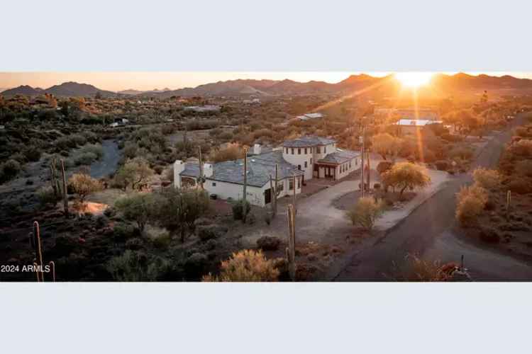 Custom Home Buy in Cave Creek with Premium Features on 2 Acres