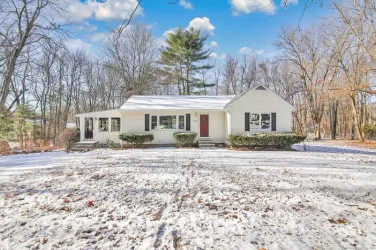 Buy Ranch Home in South Windsor with 1.81 Acres of Potential