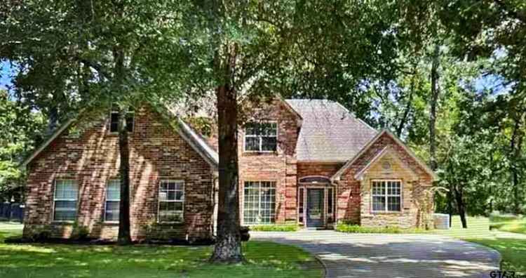 Buy Brick Home in Gated Community with Pond Views in Arp ISD