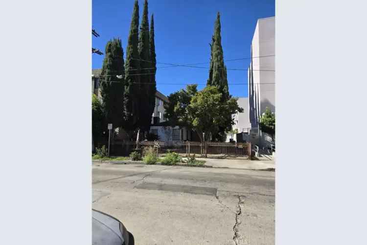 Investment opportunity buy lot in North Hollywood with RTI plans for 25 units