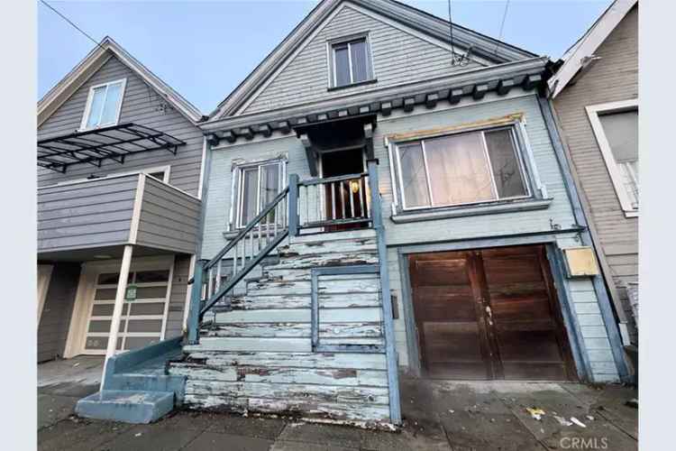 Auction Buy House in San Francisco with Yard and Garage