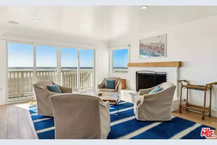 Buy Beachfront Bungalow in Oxnard Shores with Ocean Views and Deck Space