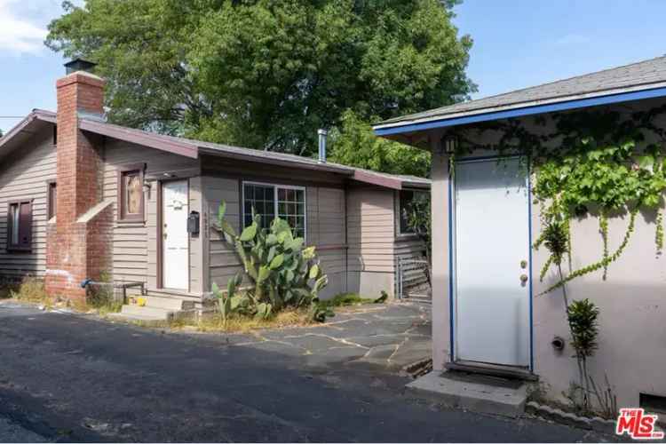 Invest or Rent Charming Detached Units in Los Feliz Location