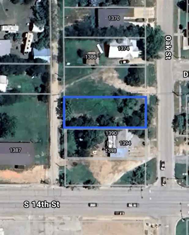 Buy Vacant Lot for Home or Duplex in Abilene