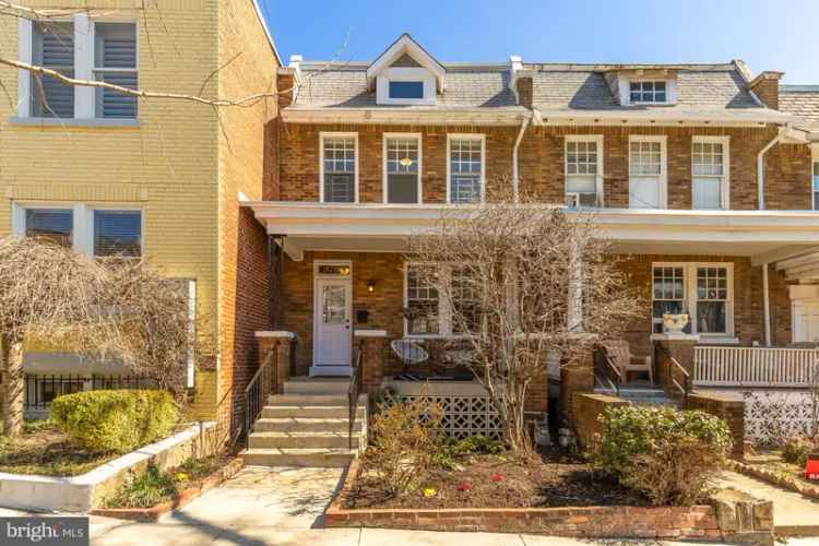 Buy row home in Petworth Columbia Heights with updated features