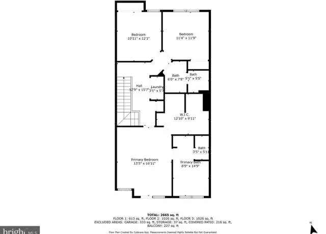 Rent Beautiful Brambleton Townhome with 4 Bedrooms and Open Floor Plan