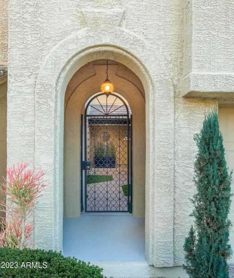 Rent Mediterranean Villa in Central Scottsdale with Camelback Mountain Views