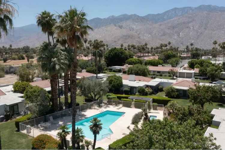 Buy Condominium in Palm Springs with Mountain Views and Community Pools