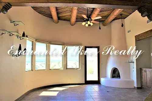 Rent Custom Pueblo Style Home in Placitas with Incredible Views