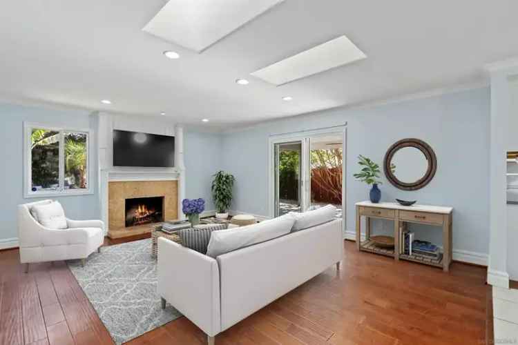 Buy Single Story Home in Old Carlsbad with Private Backyard and Upgraded Kitchen