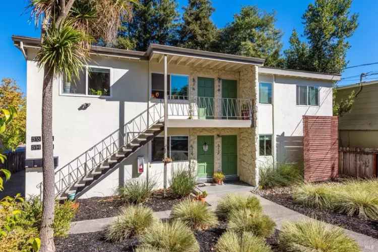 Investment opportunity buy building Petaluma with remodeled units