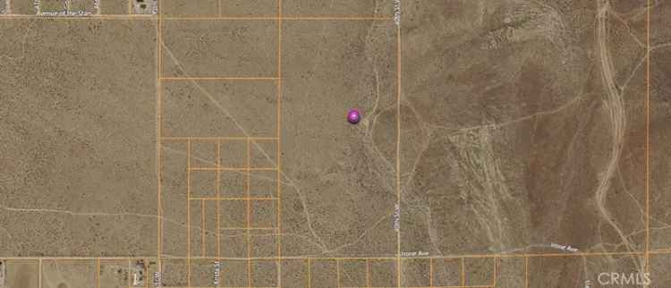 Land For Sale in 40, 80th Street West, Rosamond, California