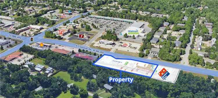 Land For Sale in 2160, North Crossover Road, Fayetteville, Arkansas