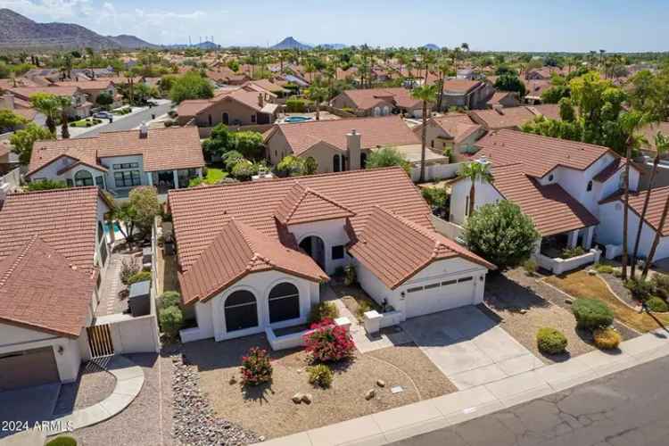 Buy single-story home in North Scottsdale with modern features and pool