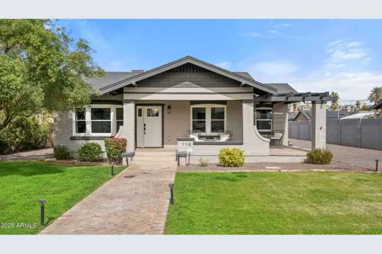 Buy Craftsman Style Bungalow in Willo Historic District with Modern Upgrades