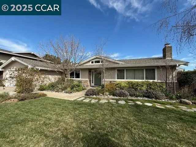 House For Sale in 74, Warfield Drive, Moraga, California