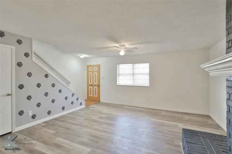 Affordable condo for rent in Abilene with spacious living and private patio