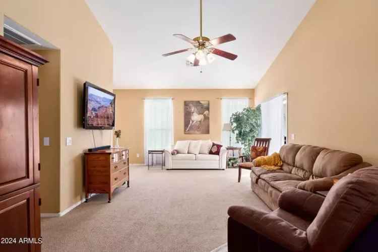 Rent Ocotillo model home in Arizona Traditions Active Adult Community