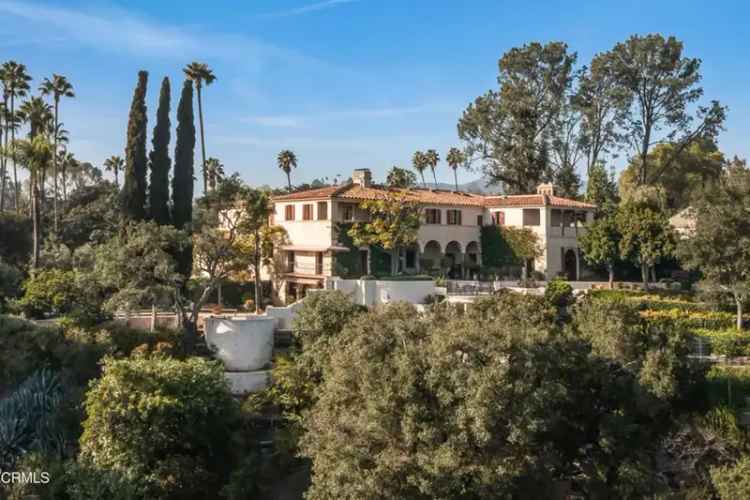 Buy Mediterranean Revival House in Pasadena with Stunning Grounds