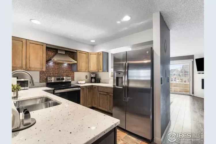 Buy Updated End-Unit Townhome with Pool and Dog Park in Denver