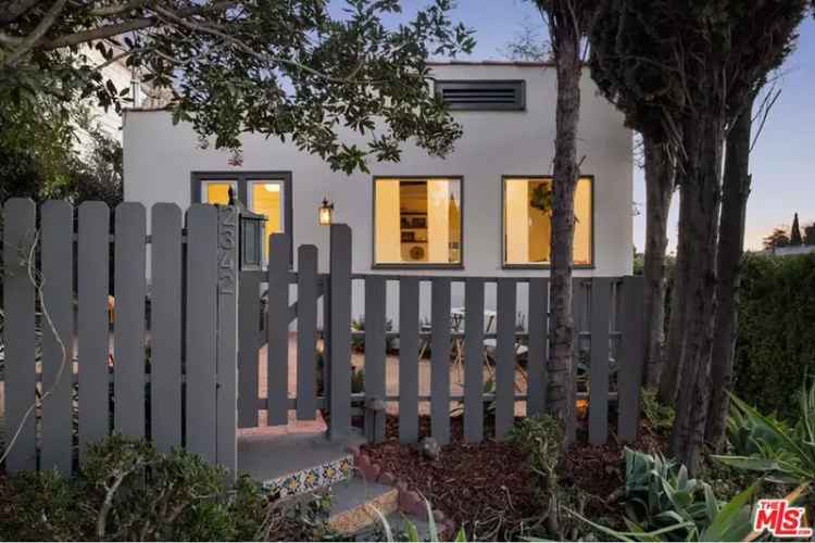 Buy Spanish Home in Silver Lake with Stunning Views and Spacious Interior